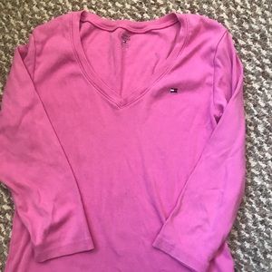 Tommy Hilfigur pink shirt